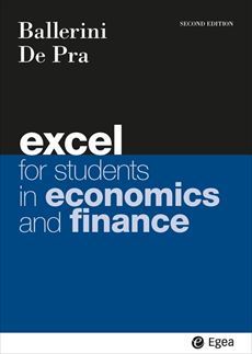 EXCEL FOR STUDENTS OF ECONOMICS AND FINANCE (2°ed.) - DE PRA, BALLERINI