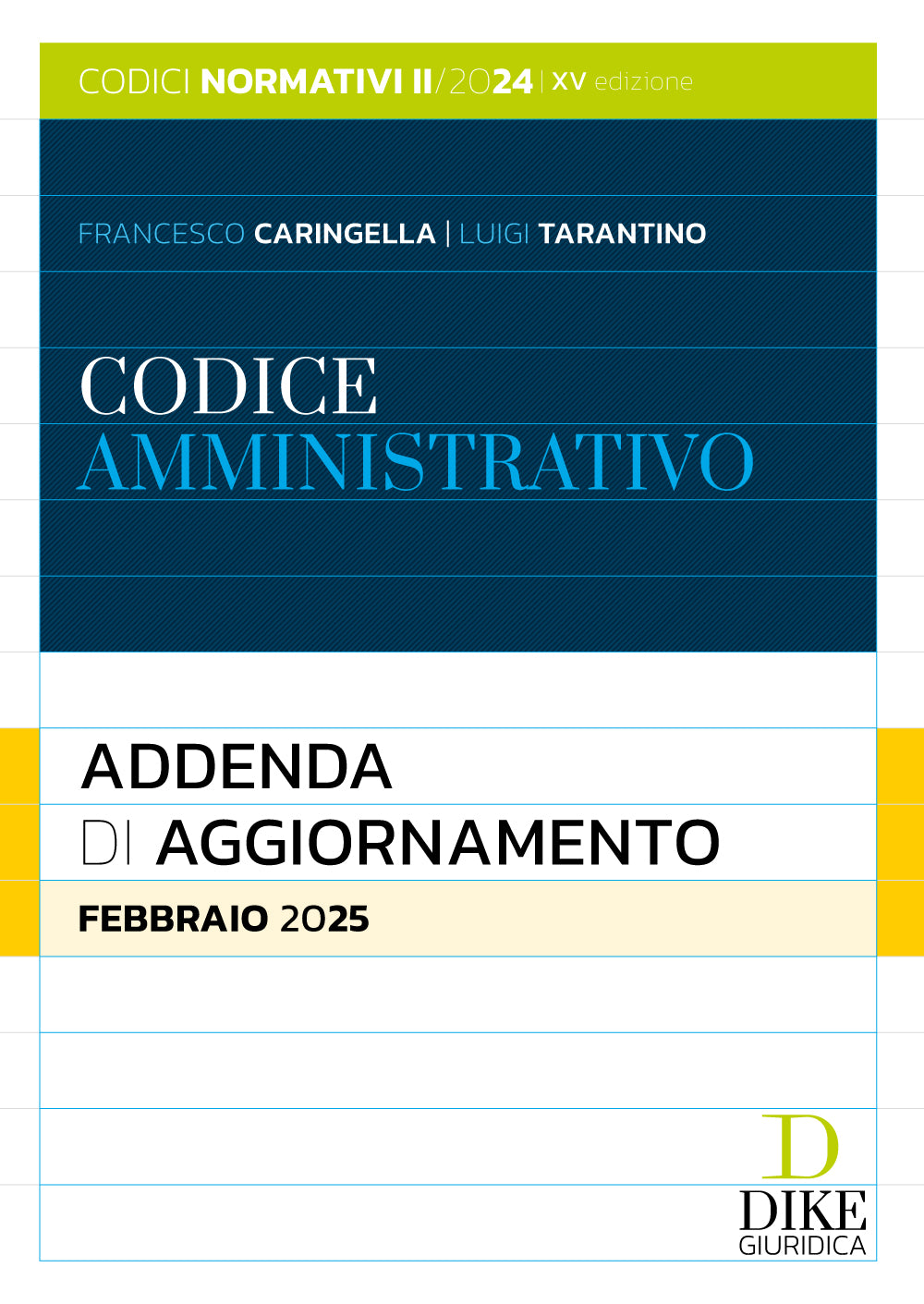 Codice Amministrativo – Addenda di aggiornamento – Febbraio 2025