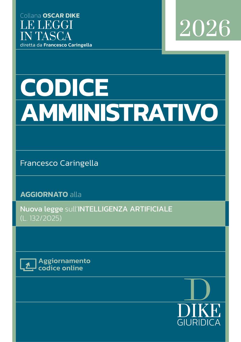 Codice Amministrativo Pocket 2026 - Francesco Caringella