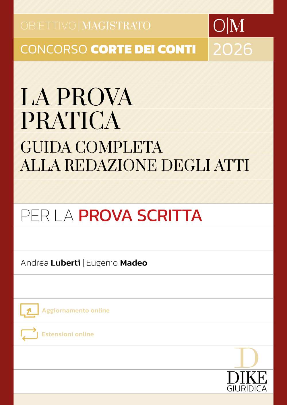 Concorso magistratura Corte dei Conti – La prova pratica