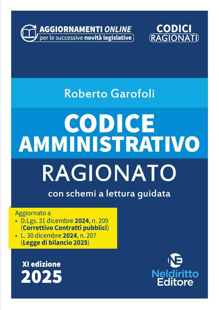 Codice Ragionato di Diritto Amministrativo 2025 - Garofoli