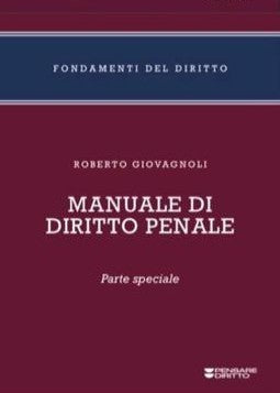 PREORDINE MANUALE DIRITTO PENALE PARTE GENERALE 2026 - ROBERTO GIOVAGNOLI