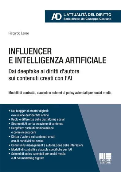 Influencer e intelligenza artificiale - Riccardo Lanzo