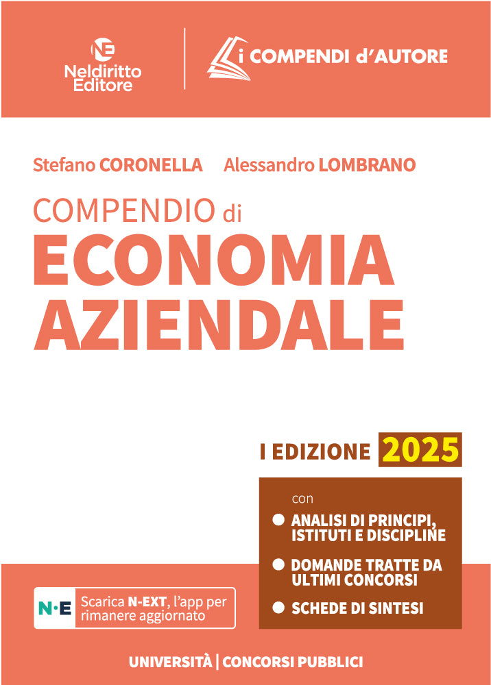 Compendio di Economia Aziendale 2025