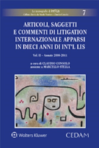 Articoli, Saggetti e Commenti di Litigation Internazionale - STELLA