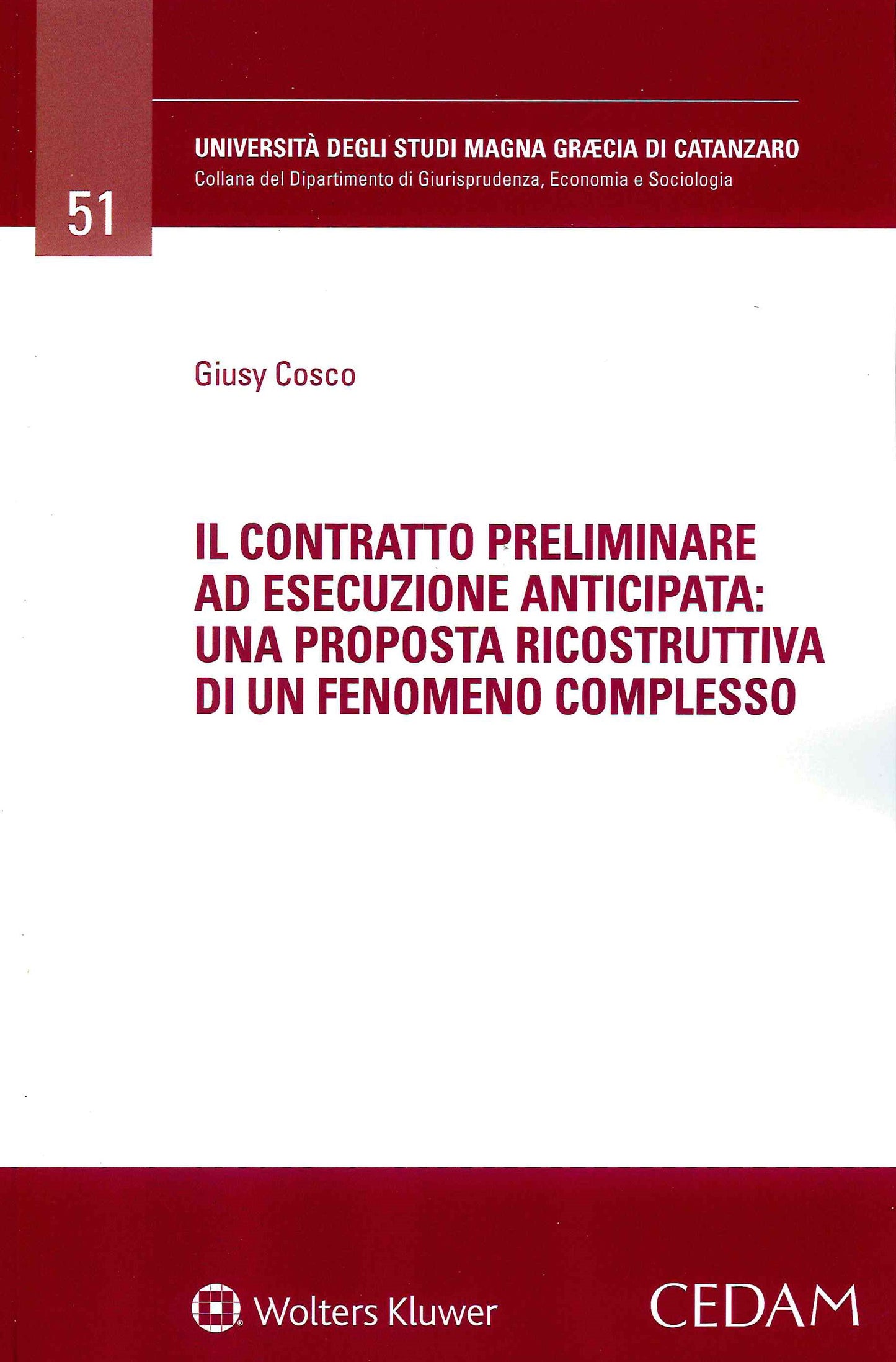 CONTRATTO PRELIMINARE AD ESECUZIONE - COSCO