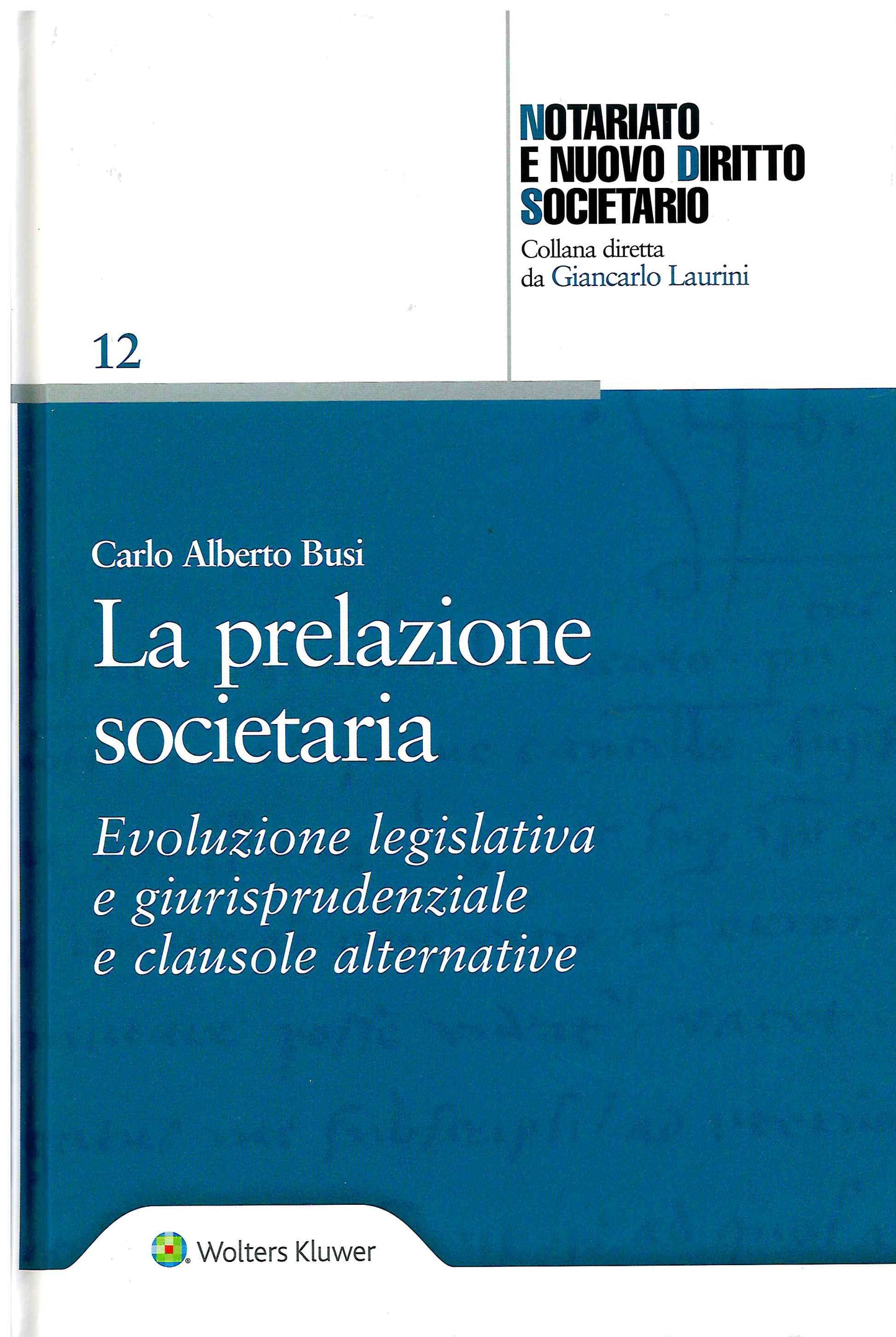 PRELAZIONE SOCIETARIA - BUSI
