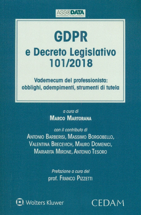 GDPR E DECRETO LEGISLATIVO 1012018 - MARTORANA