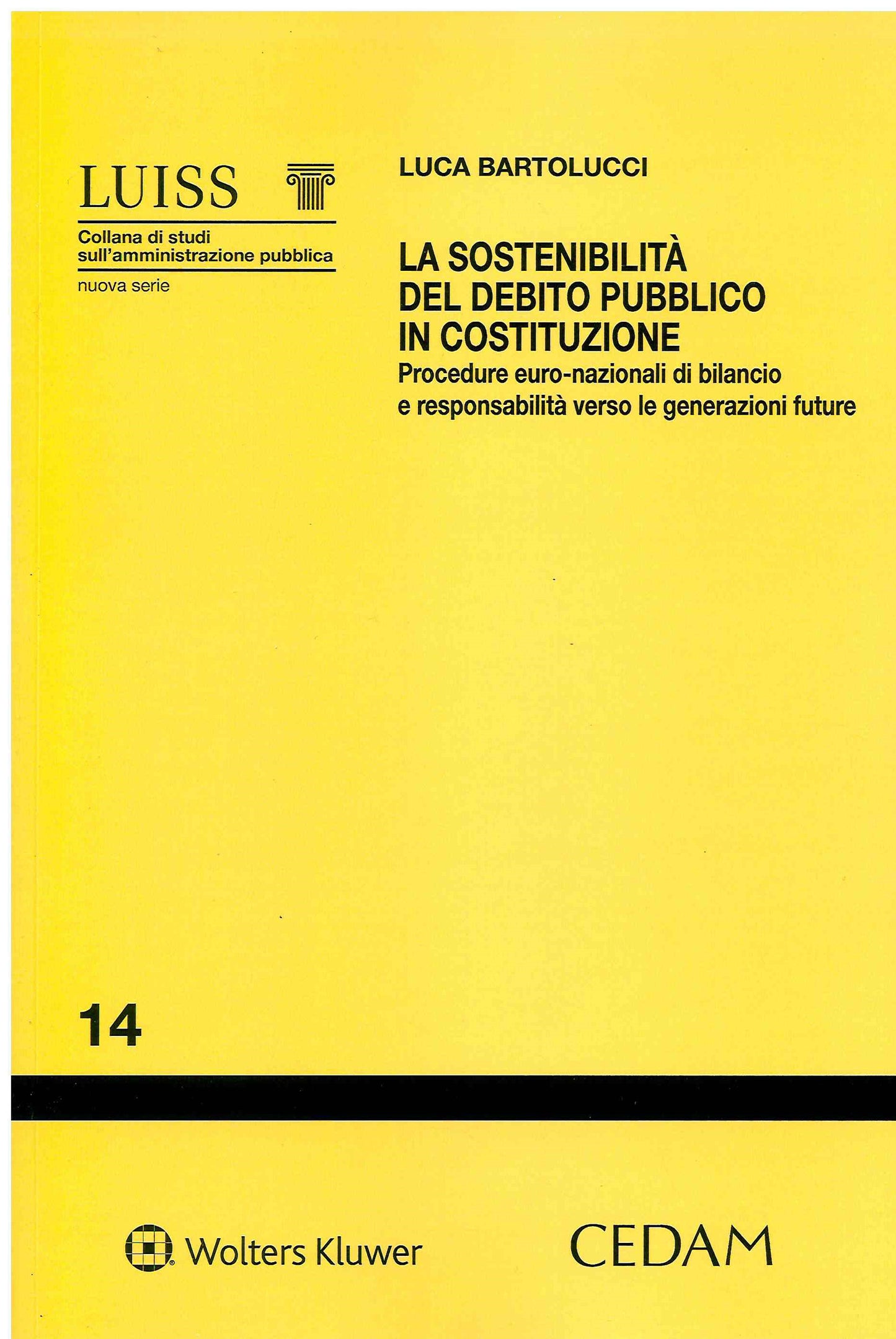 SOSTENIBILITA' DEBITO PUBBLICO - BARTOLUCCI
