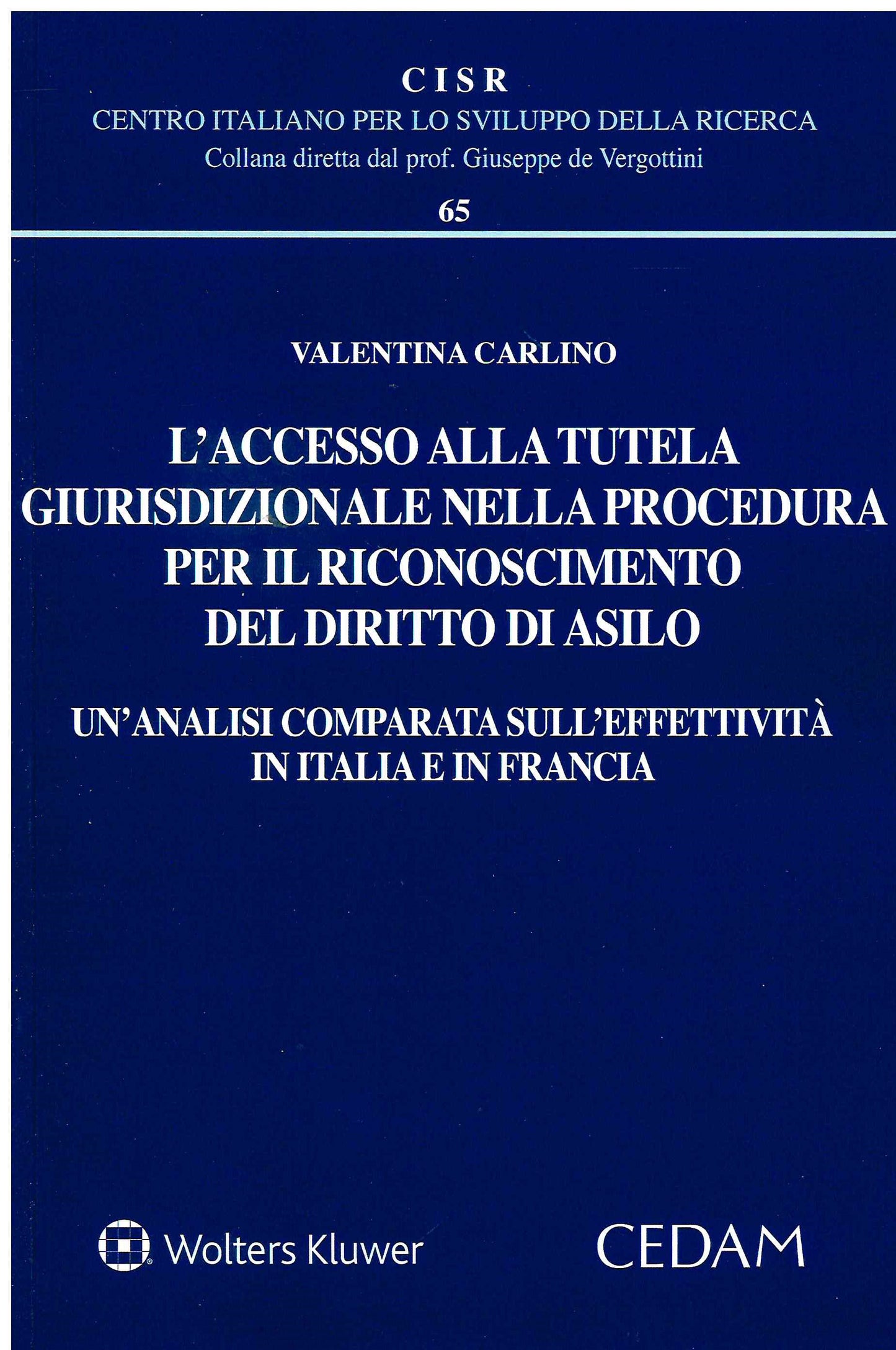 ACCESSO TUTELA GIURISDIZ.PROCED.ASILO - CARLINO