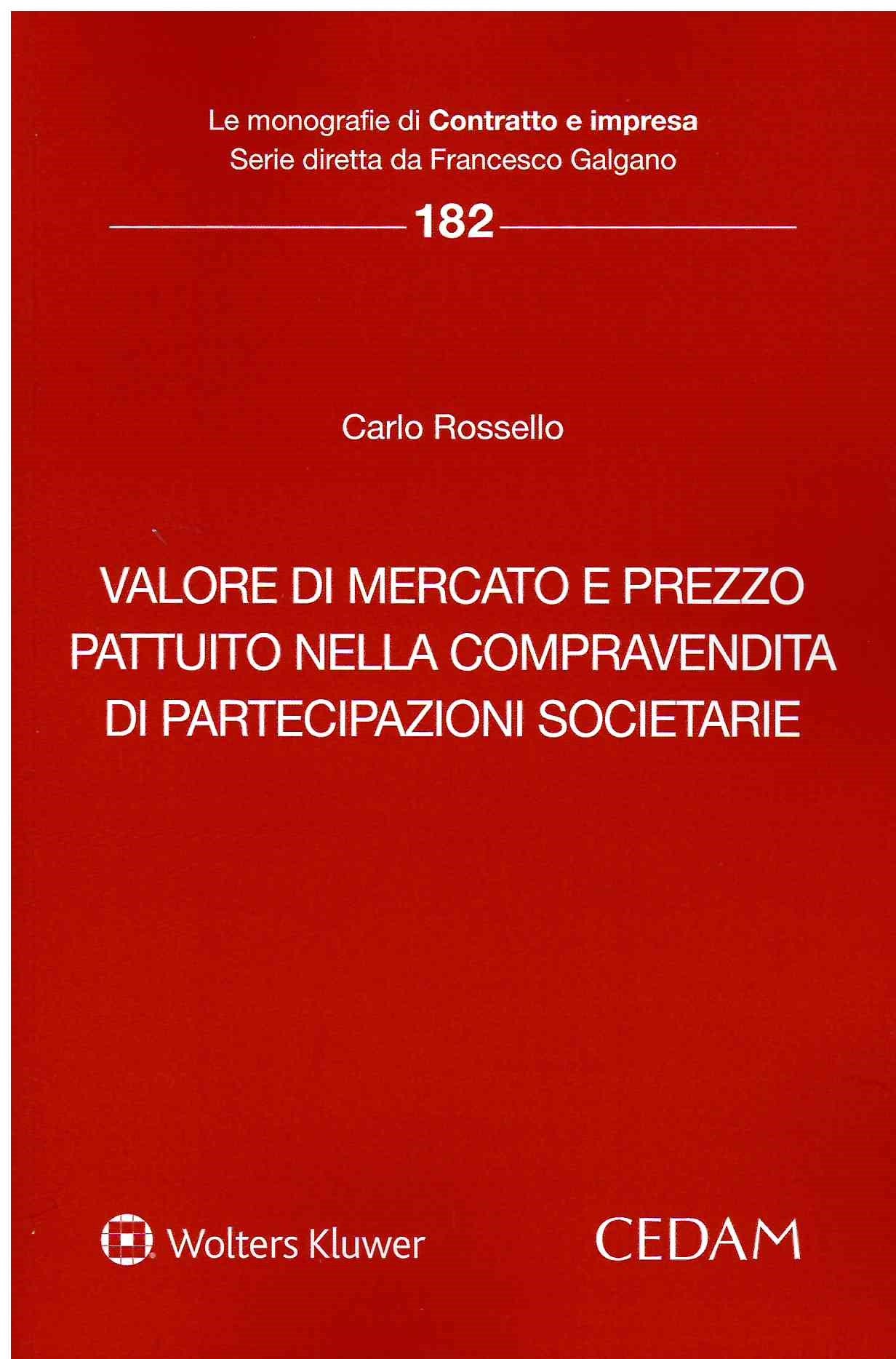VALORE DI MERCATO E PREZZO PATTUITO - ROSSELLO