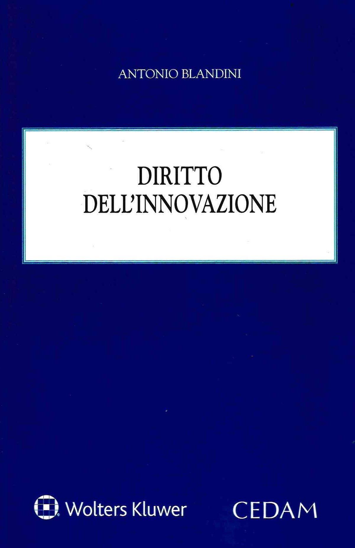 MANUALE DIRITTO DELL'INNOVAZIONE - BLANDINI