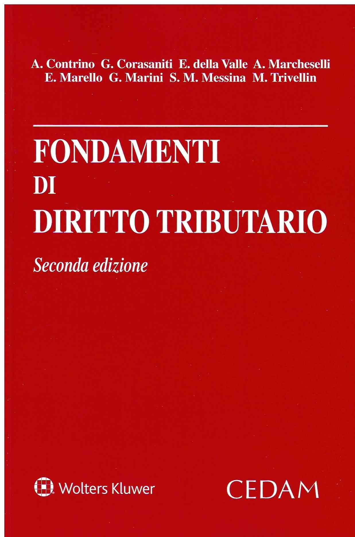 FONDAMENTI DI DIRITTO TRIBUTARIO 2ed - CONTRINO DELLA VALLE