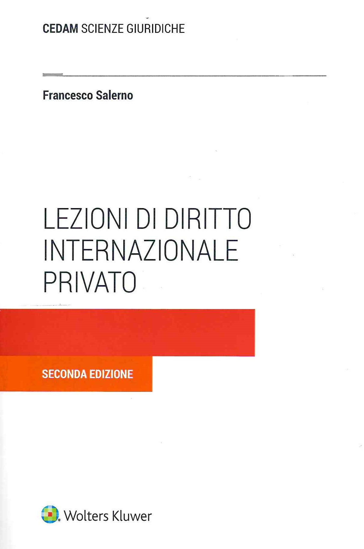 LEZIONI DIRITTO INTERNAZ.LE PRIVATO 2ED. - SALERNO