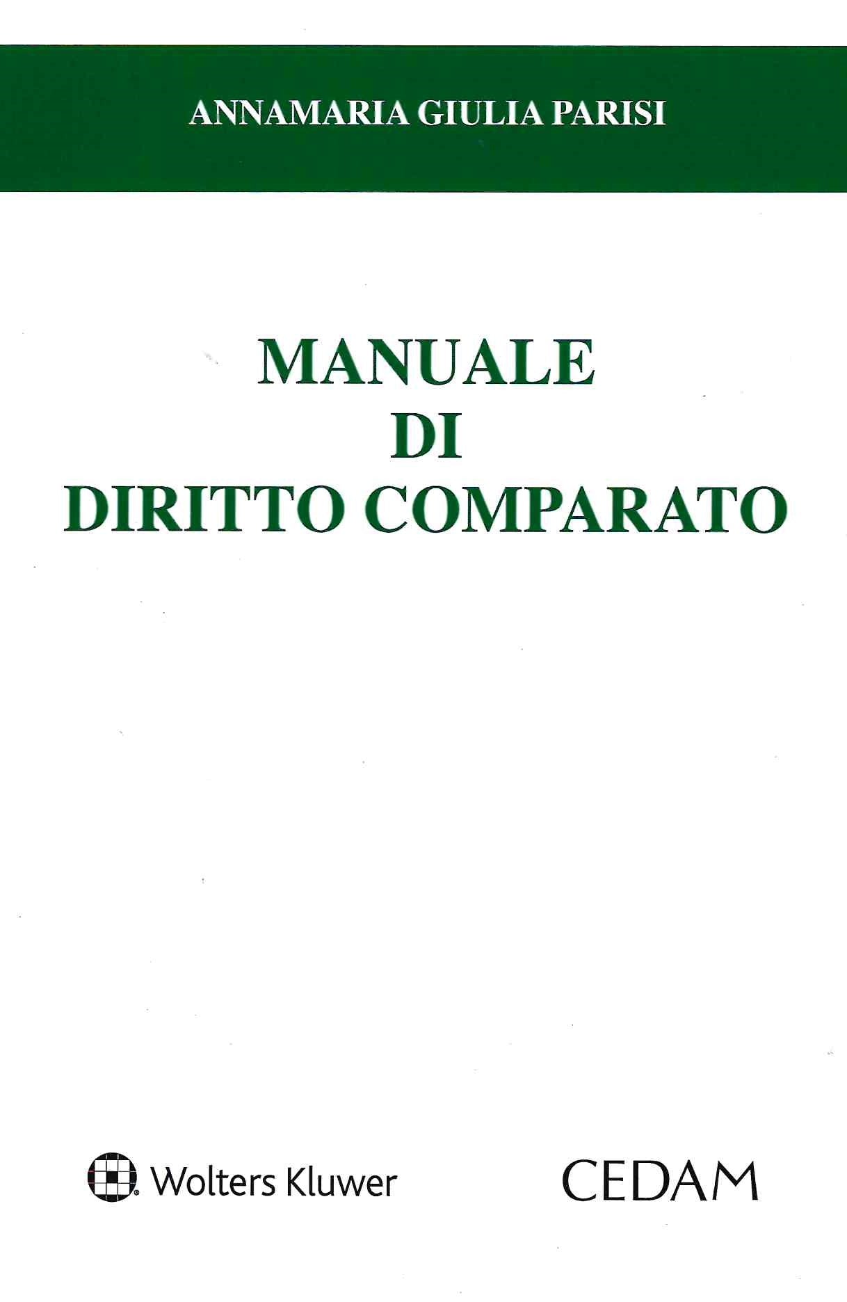 MANUALE DIRITTO COMPARATO - PARISI
