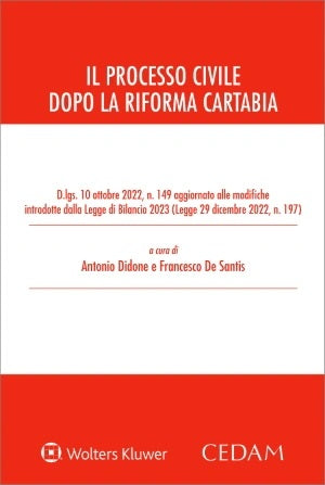 PROCESSO CIVILE DOPO RIFORMA CARTABIA - DE SANTIS DIDONE