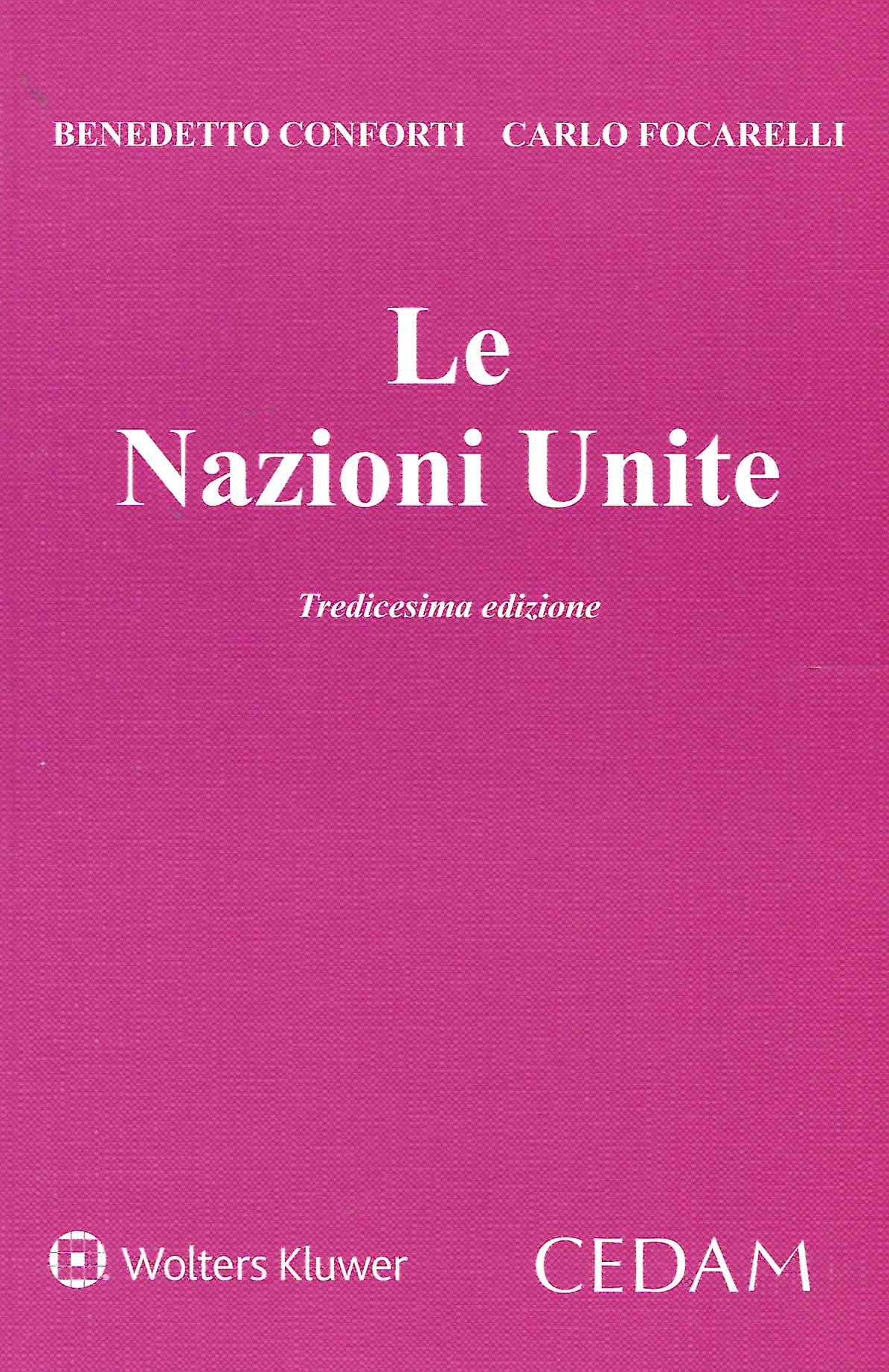 NAZIONI UNITE 13ED. - CONFORTI