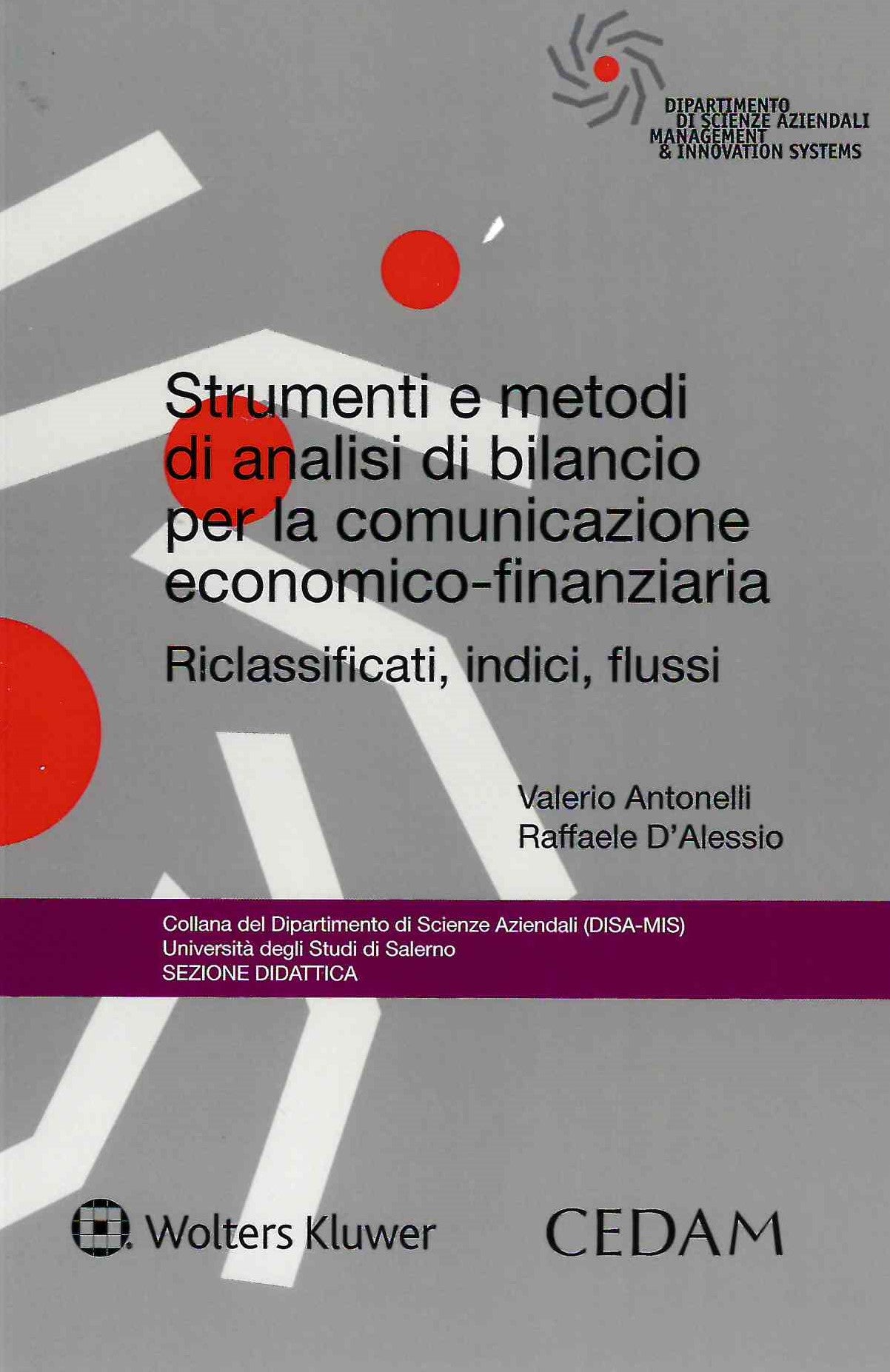 STRUMENTI E METODI ANALISI DI BILANCIO - ANTONELLI D'ALESSIO