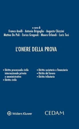 L'ONERE DELLA PROVA - ANELLI