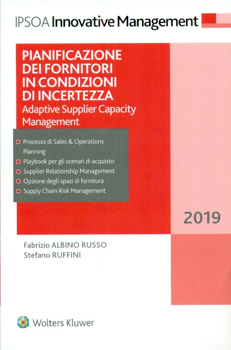 PIANIFICAZIONE DEI FORNITORI CONDIZ.INCE - ALBINO RUSSO