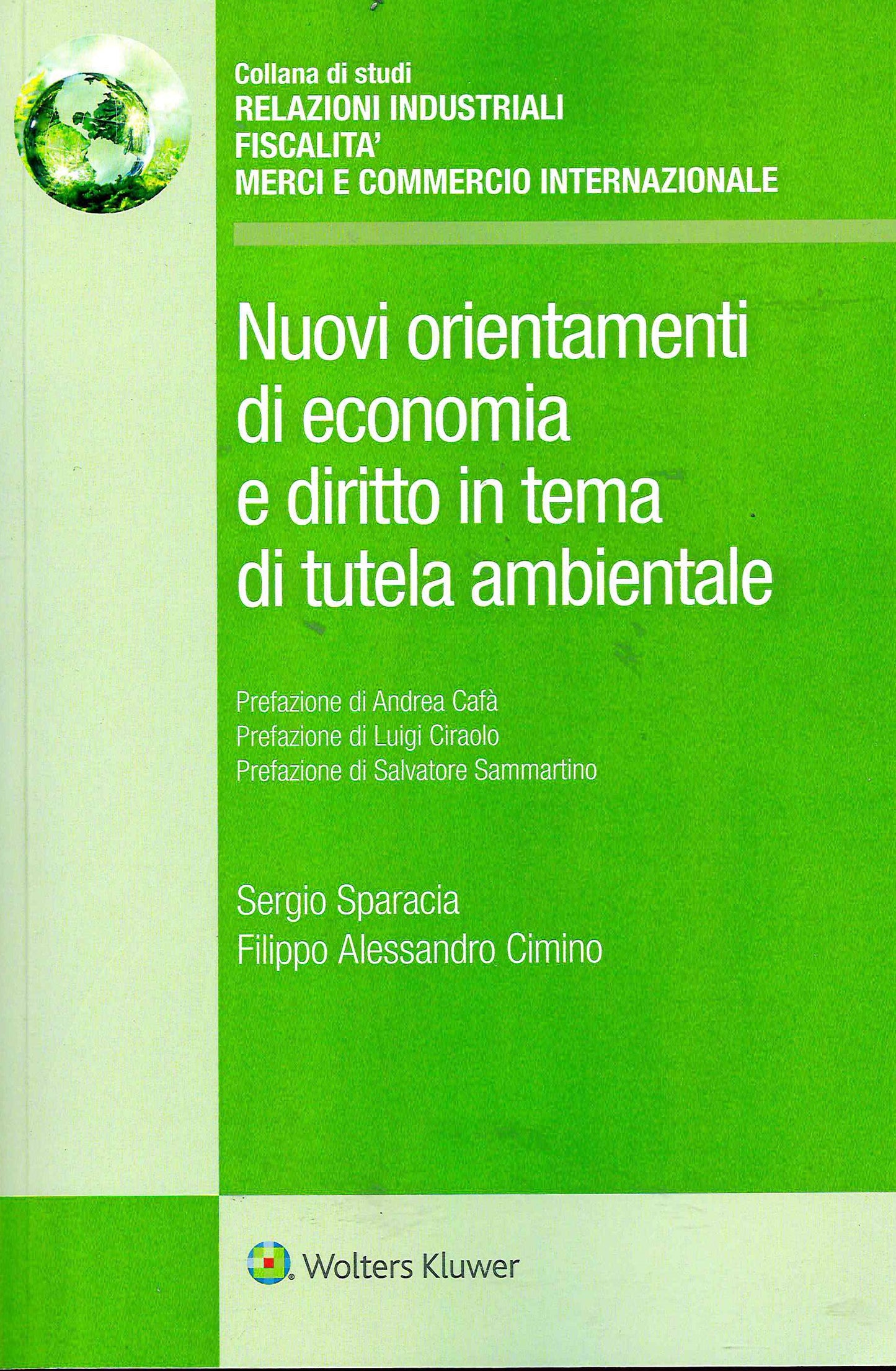 NUOVI ORIENTAMENTI ECONOMIA DIR.TEMA TUT - SPARACIA
