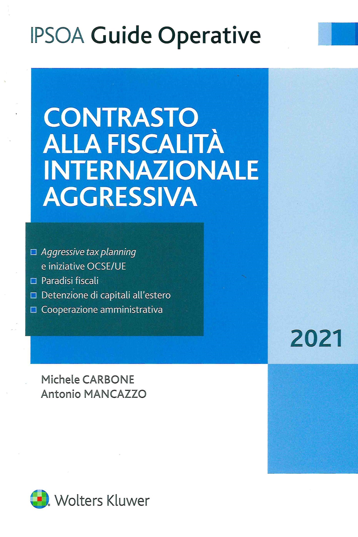 CONTRASTO FISCALITA' INT.LE AGGRESSIVA - CARBONE