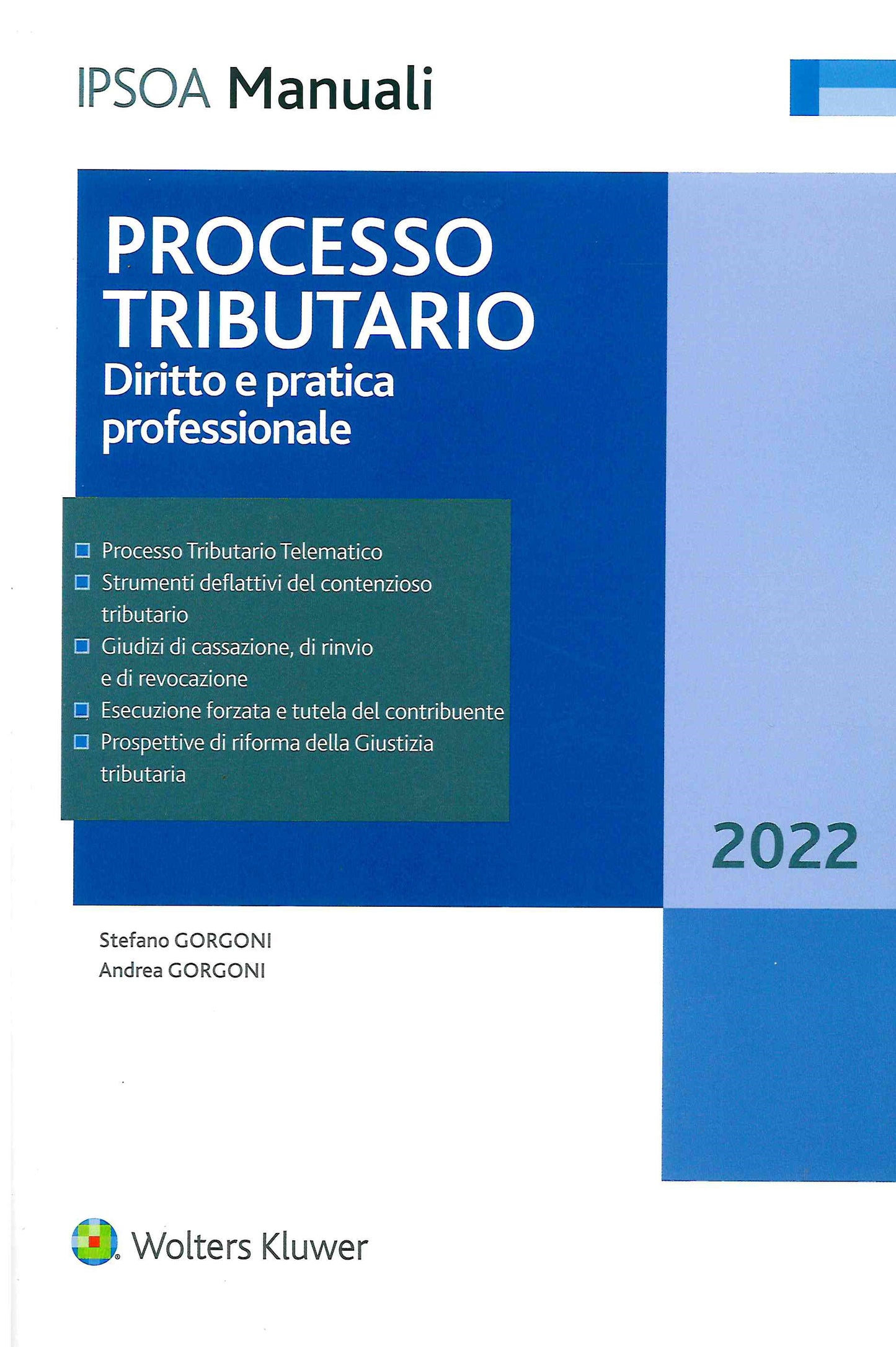 PROCESSO TRIBUTARIO 2022 - GORGONI
