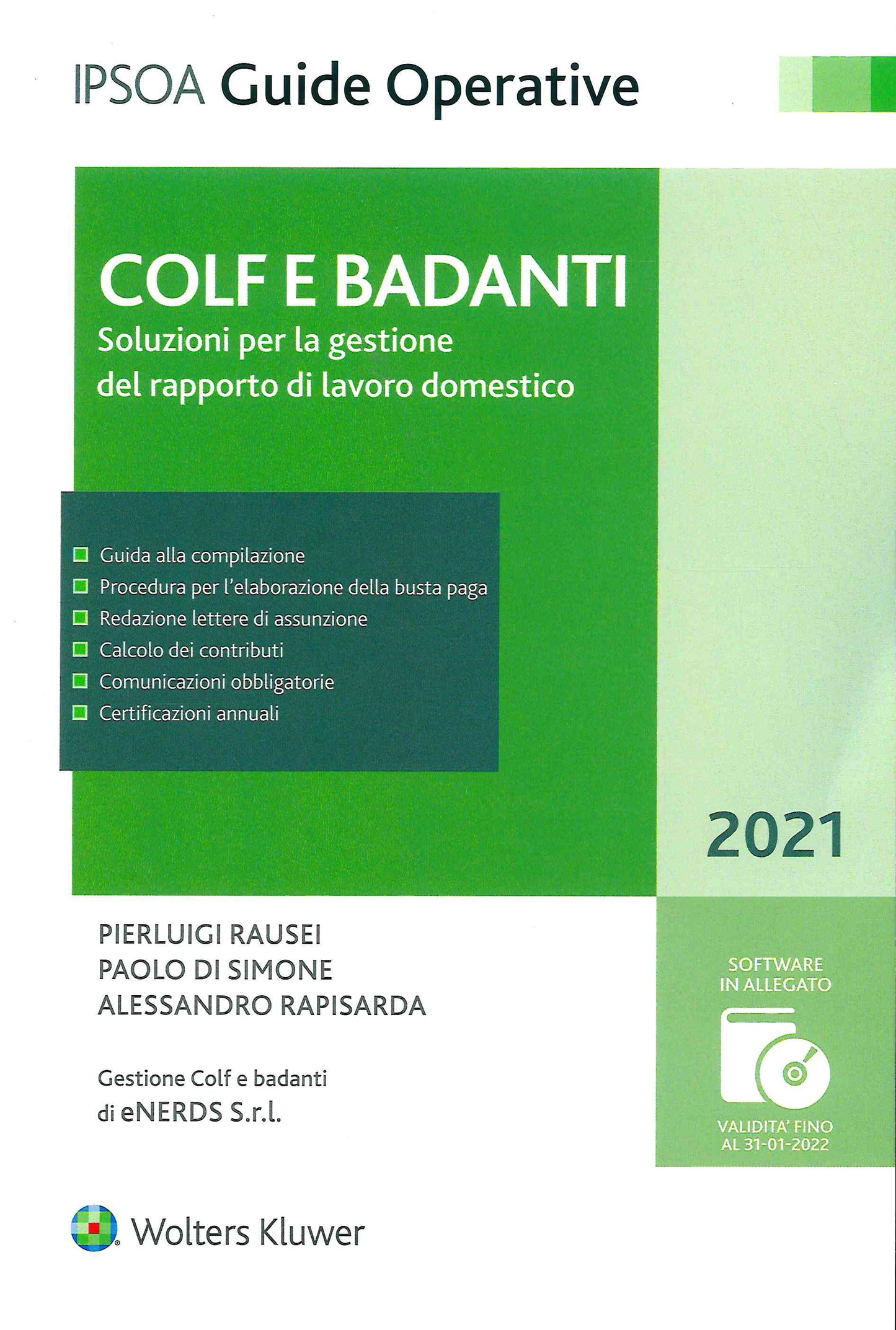 COLF E BADANTI 2021 14ED. - DI SIMONE RAUSEI