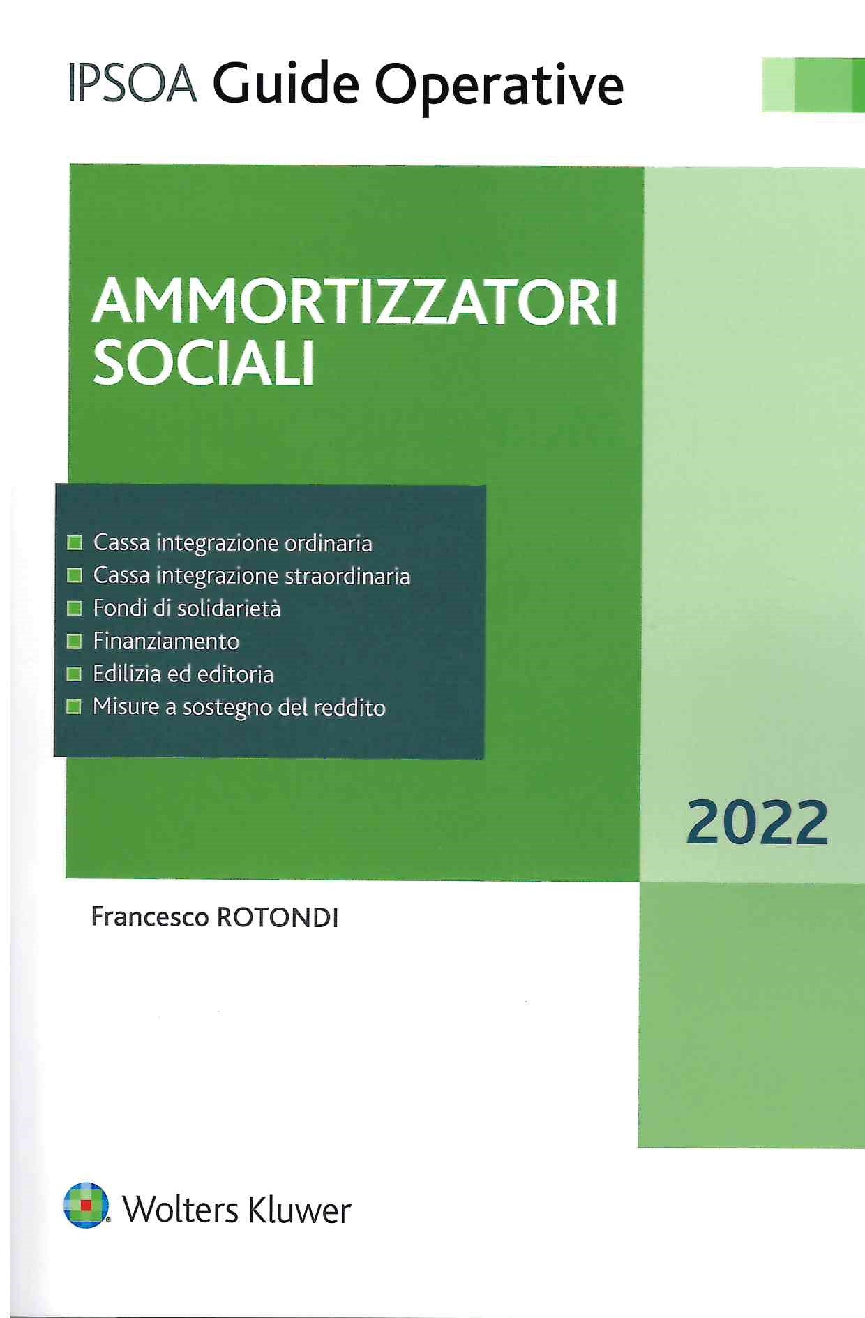 AMMORTIZZATORI SOCIALI 2022 - ROTONDI
