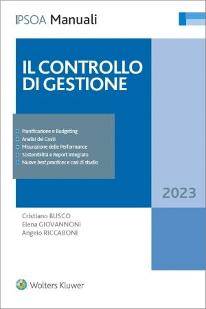 CONTROLLO DI GESTIONE 5ED. 2023 - BUSCO GIOVANNONI
