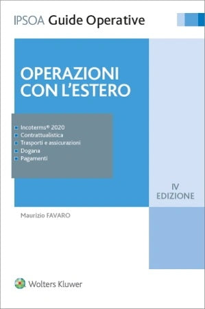 MANUALE OPERAZIONI CON ESTERO 4ED. - FAVARO
