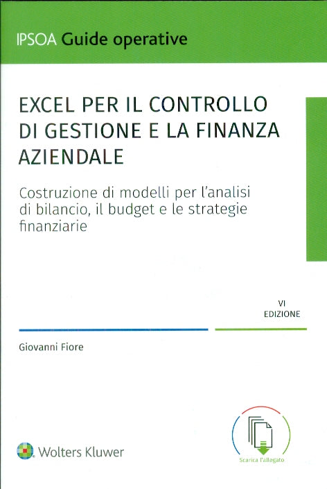EXCEL PER CONTROLLO GESTIONE FINANZA AZ. - FIORE