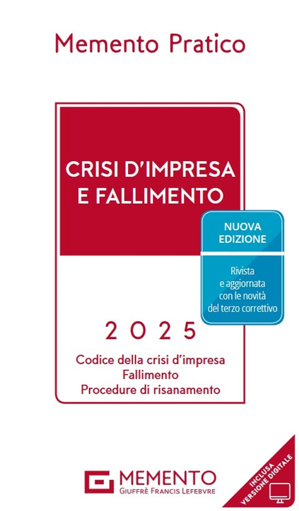 Memento Crisi Impresa 2025
