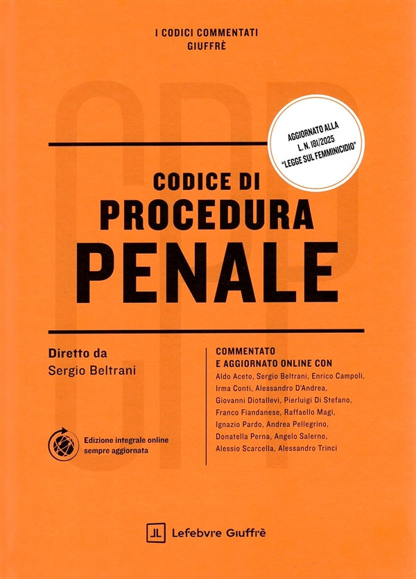 Codice di Procedura Penale Commentato - Beltrani Sergio