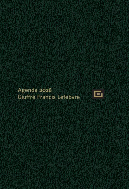 Agenda Personale Verde 2026