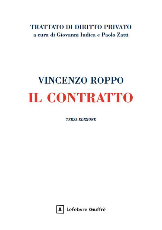 Il contratto (ED. 2025) - Vincenzo Roppo