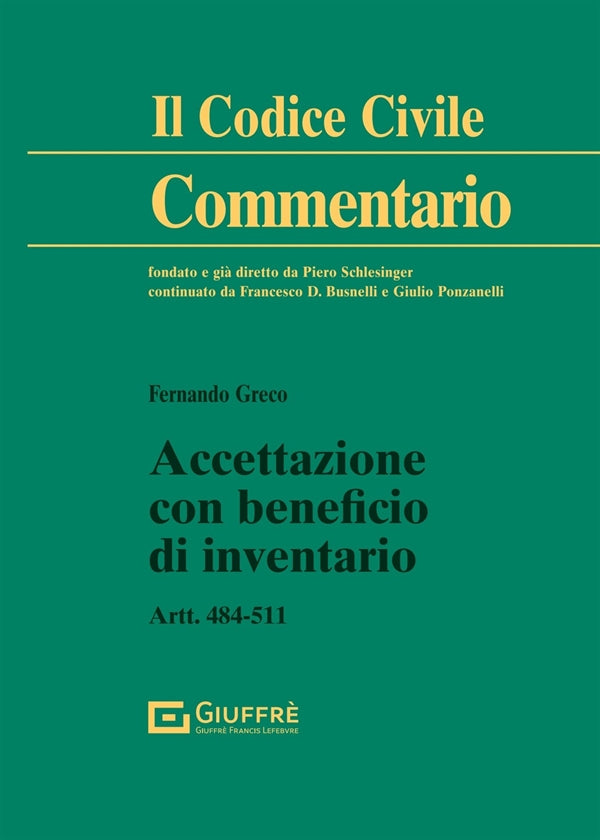Accettazione con beneficio di inventario - Greco
