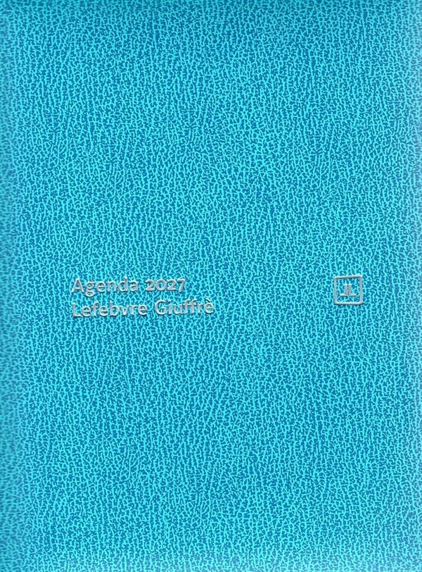 Agenda Udienza Giuffrè 2027 - Turchese