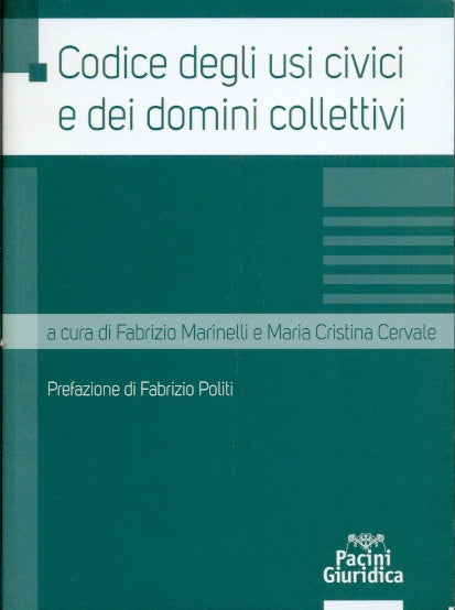 Codice usi civici e domini collettivi - Marinelli