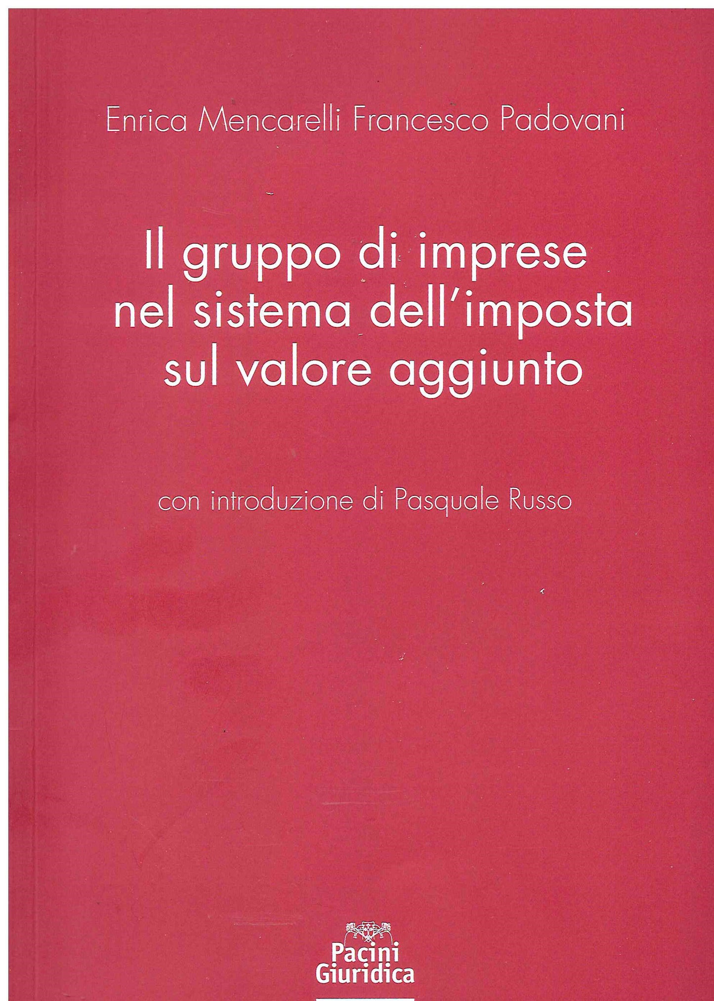 Gruppo imprese sistema imposta val.agg. - Mencarelli