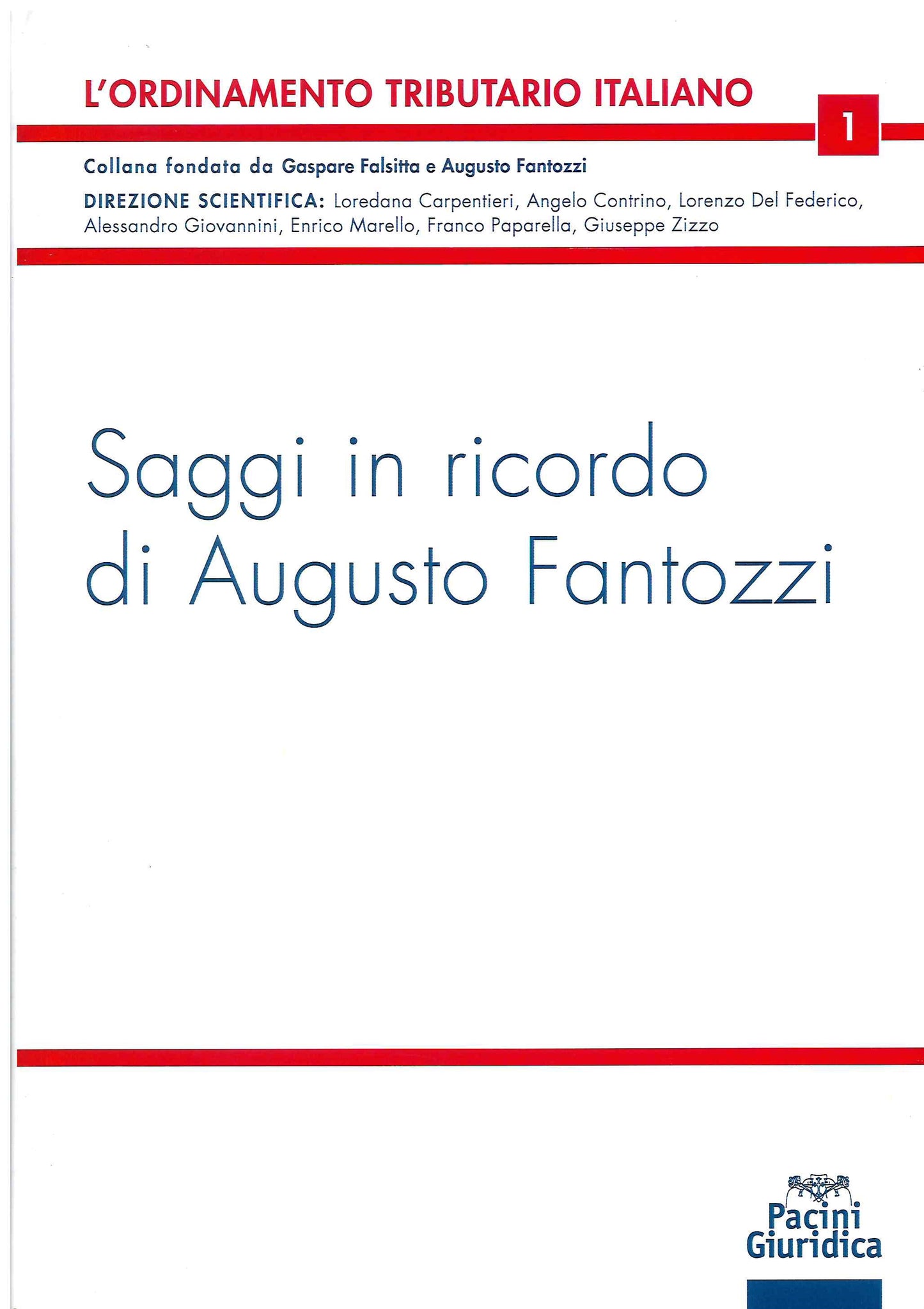 Saggi in ricordo di augusto fantozzi -