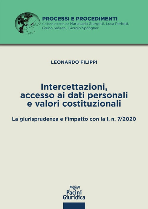 Intercettazioni accesso dati personali - Filippi