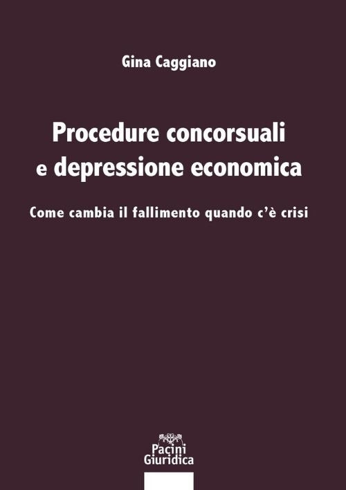 Procedure concorsuali depressione econom - Caggiano