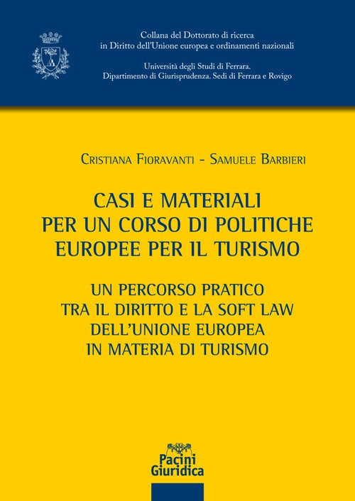 Casi e materiali corso politiche turismo - Fioravanti