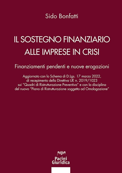Sostegno finanziario imprese in crisi - Bonfatti