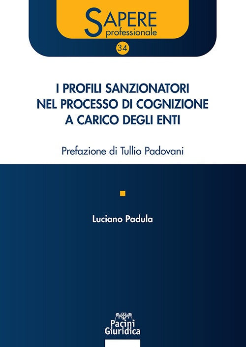 Profili sanzionatori processo cognizione - Padula