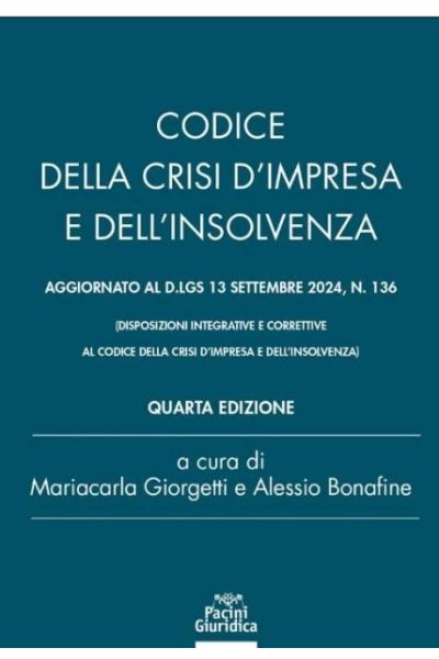 CODICE DELLA CRISI D'IMPRESA E DELL'INSOLVENZA 2025