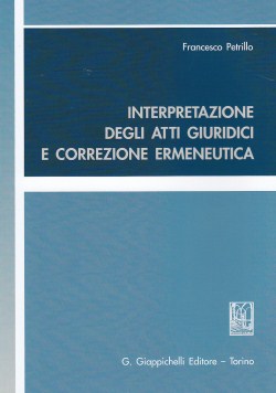 Interpretazione atti giuridici - Petrillo