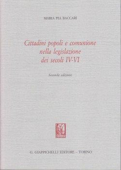 Cittadini popoli comun.legisl.sec.IV-VI - Baccari
