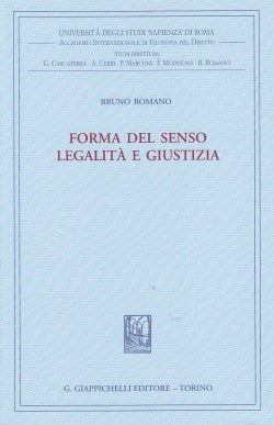 Forma del senso legalita' e giustizia - Romano